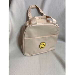 Lunch Bag Large Insulated Reusable Tote Beige New